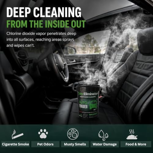Chlorine Dioxide Car Bomb Odor Eliminator For Car, Scent Bomb Deodorizer