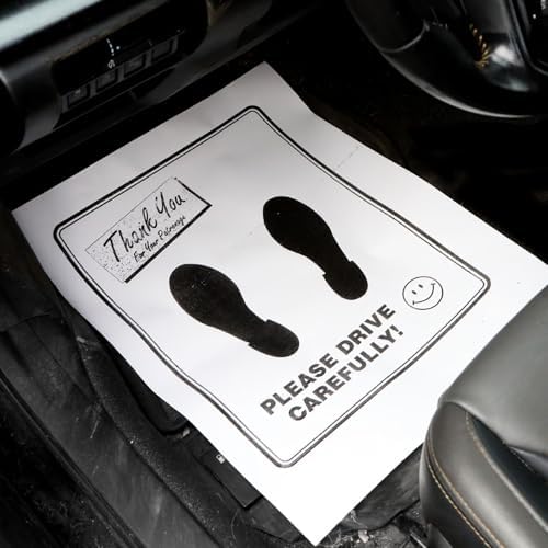 Disposable Paper Car Floor Mats – Heavy Duty Waterproof Auto Mats – Weather Resistant, Tear Resistant, Fits All Vehicles – Perfect for Dealerships, Detail Shops & Car Washes – 500 Pack