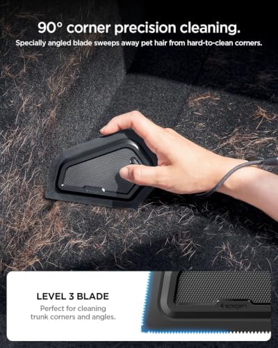 Pet Hair Remover for Car [Triple Blade] Dog & Cat Fur Reusable