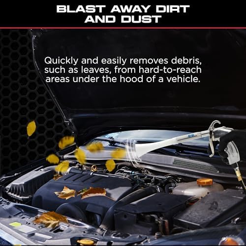 Z-014 Air Blow Out Tool | High-Pressure Air Gun for Car Detailing | Professional Cleaning Gun | Powerful Air Blower for Auto Detailing & Compressor Use