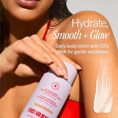 KP Smoothing and Brightening Body Lotion, 6.7 fl oz, Peach