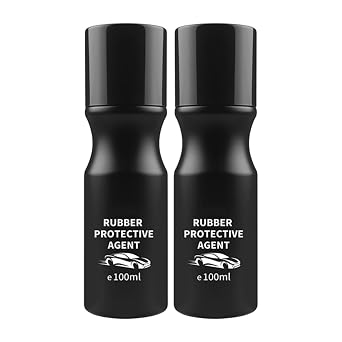 Gummi Pflege, Gummi Pflege Stift, Car Rubber Seal Protectant, for Automotive Sunroof, Windows, Hood, Trunk, Doors，2PCS