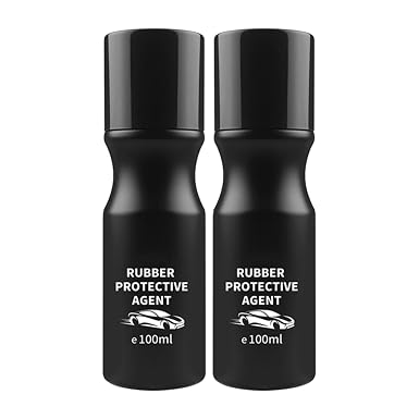 Gummi Pflege, Gummi Pflege Stift, Car Rubber Seal Protectant, for Automotive Sunroof, Windows, Hood, Trunk, Doors，2PCS