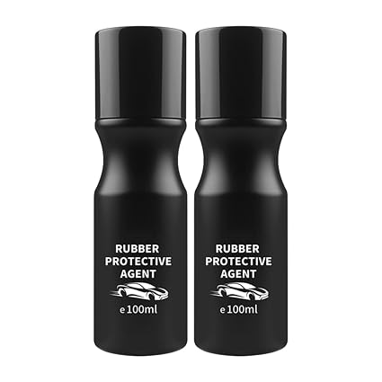 Gummi Pflege, Gummi Pflege Stift, Car Rubber Seal Protectant, for Automotive Sunroof, Windows, Hood, Trunk, Doors，2PCS