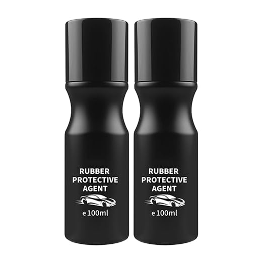 Gummi Pflege, Gummi Pflege Stift, Car Rubber Seal Protectant, for Automotive Sunroof, Windows, Hood, Trunk, Doors，2PCS