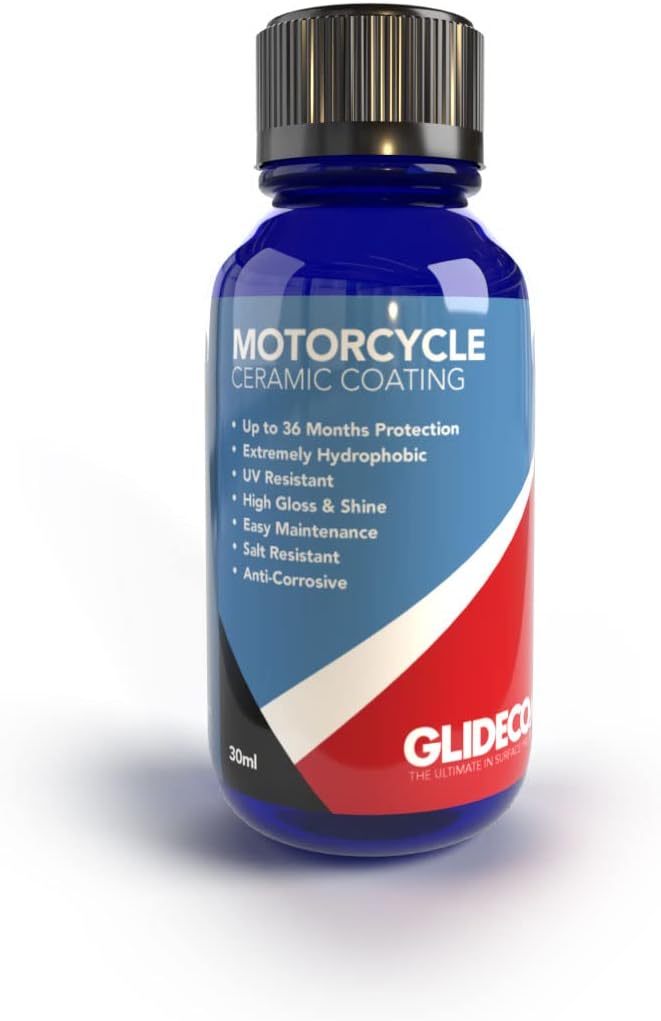 Motorcycle Ceramic Coating - 30ml - Hydrophobic - Multi-Surface - 3 Years UV Protection