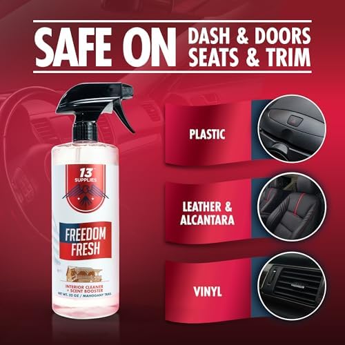 Freedom Fresh Car Interior Cleaner Spray, Mahogany Trail, 32 oz