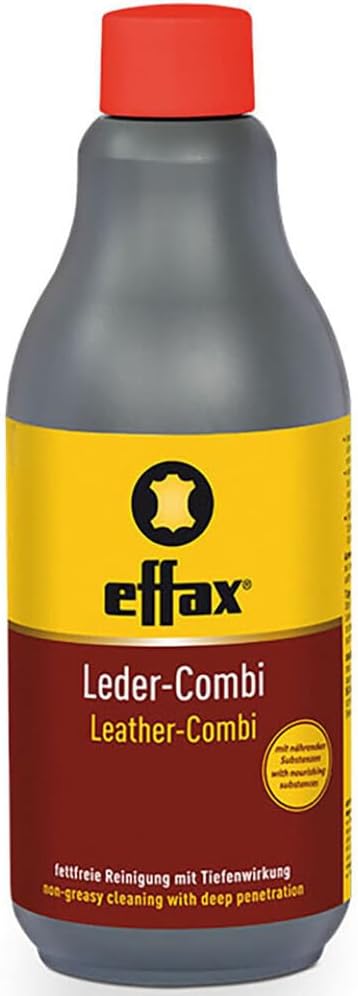 Unisex's Leather Combi Bottle, Brown, 500ml