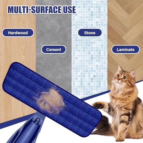 Microfiber Spray Mops for Floors Cleaning: Wet Dry Mop Hardwood Floor Mops