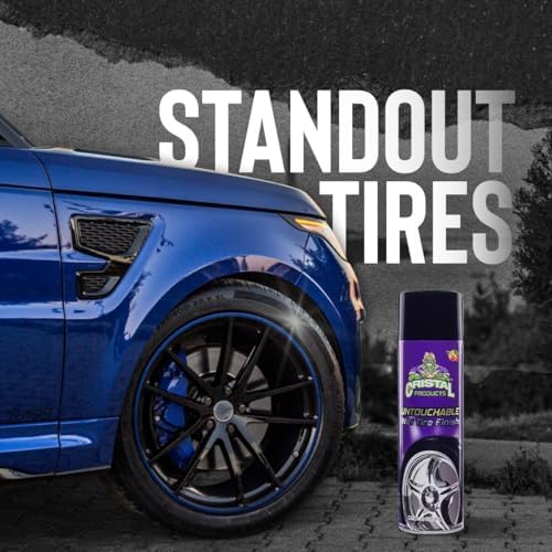 Untouchable Tire Shine Spray, No Sling Tire Shine 13oz 4PK
