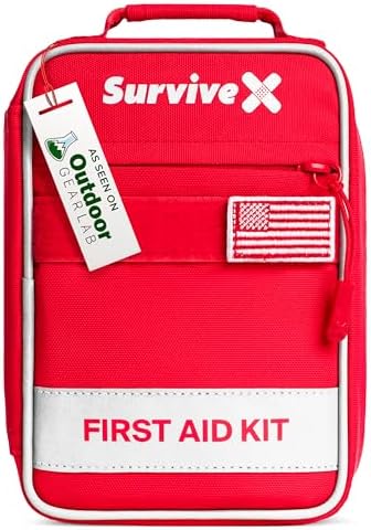 Small First Aid Kit, Emergency Kit for 1-2 People