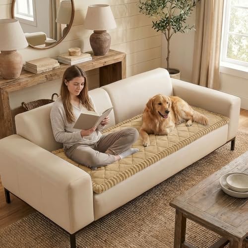 Couch Covers for Dogs Washable, Non Slip Sofa Protector for Pets