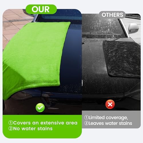 1400GSM Microfiber Car Drying Towel Detailing Extra Large 48"x24"