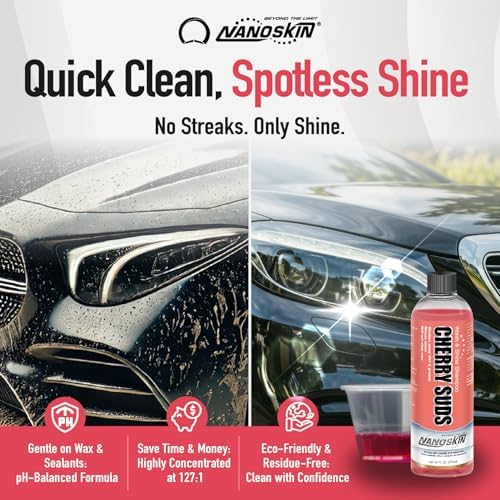 CHERRY SUDS Car Wash Shampoo for Foaming, 5 Gallon