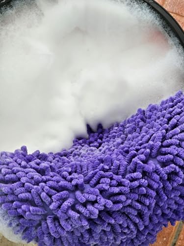 Gliptone Professional Car Care Softouch Precision Clenz Neutral pH Microfiber Wash Pad (Purple)