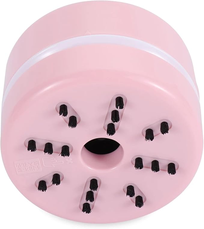 Huacan Diamond Painting Accessories Vacuum Cleaner Mini Desktop Sweeper Organizer Stray Drill Clean Diamond Art,Pink