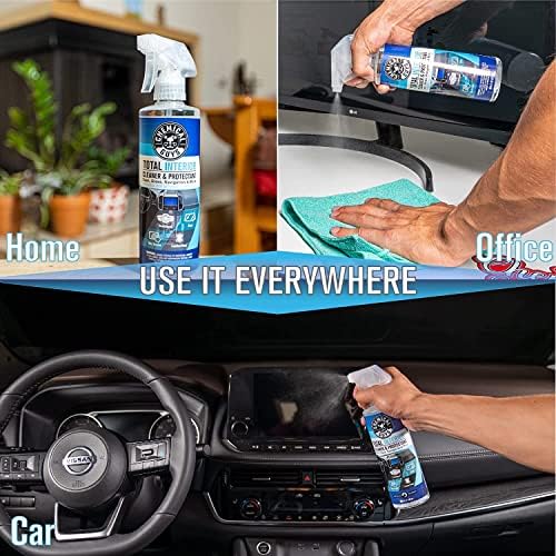 Total Interior Cleaner & Protectant Kit with Towel, 16 oz
