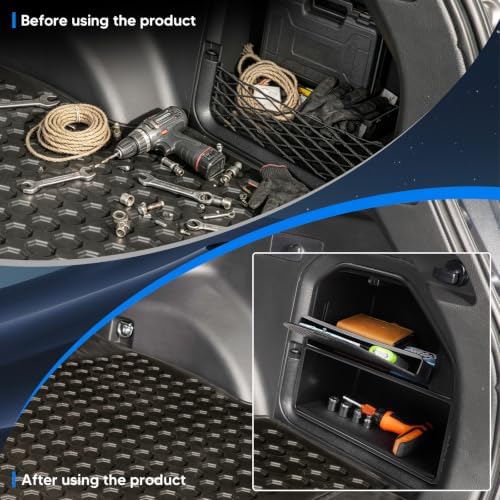 Trunk Side Storage Box for Toyota RAV4 2026 Accessories