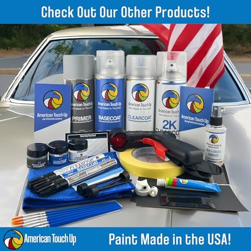 American Touch Up Paint Exact Match Compatible with Toyota Timberland Mica 6T8 - Paint Pen Brush, Primer/Basecoat/Clearcoat