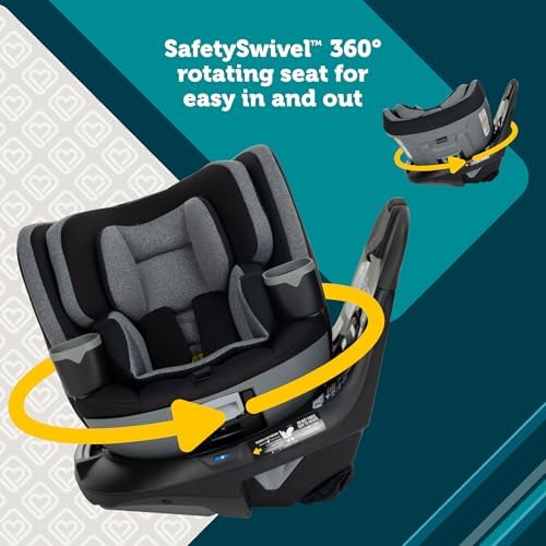 Turn and Go 360 DLX 360 Car Seat, Rotating All-in-One Convertible Car Seat, Stonington