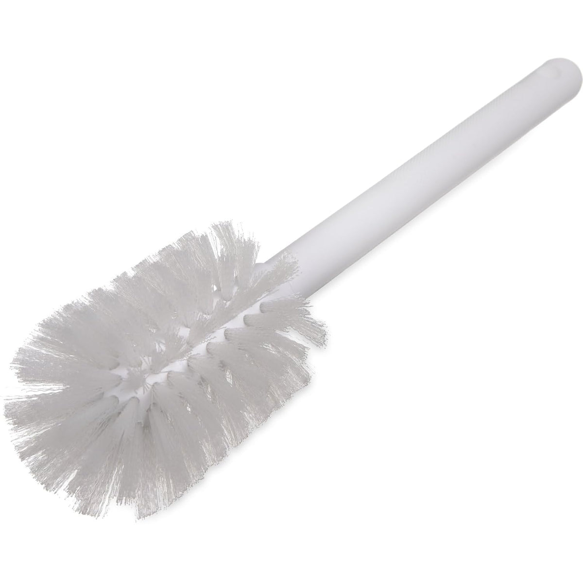 Dish Brush with Round Nylon Head, 11 Inch, White