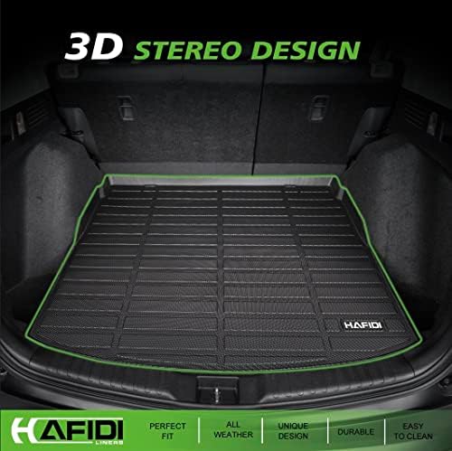 All Weather Car Floor Mats & Cargo Liner for Honda HR-V 2023 2024 2025 2026 2027/HR-V Hybrid 2023 2024 2025 2026 2027 Custom Fit Full Set Accessories - Black