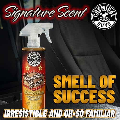 AIR_302 Black Frost Scent and Signature Scent Combo Pack, Great for Cars, Trucks, SUVs, RVs, Home, Office & More (2-16 Fl Oz Items)