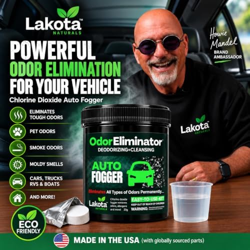Chlorine Dioxide Car Bomb Odor Eliminator For Car, Scent Bomb Deodorizer