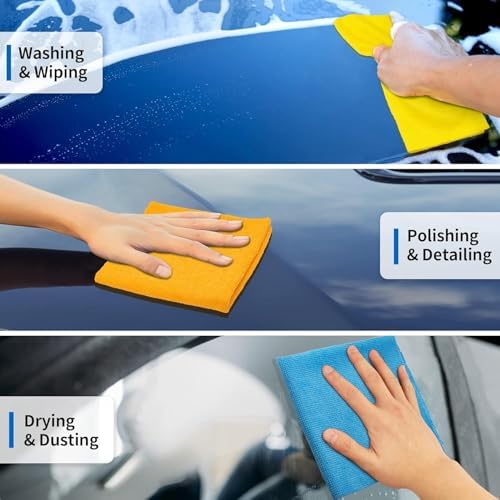 Microfiber Cleaning Cloth, 150 Pack Cleaning Rags,11.5"*11.5"