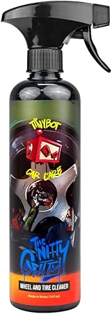 Tinybot Nitty Gritty Wheel and Tire Cleaner- Removes Tire Browning, Oil, Dirt, Grease & Brake Dust -Safe on Chrome, Allo