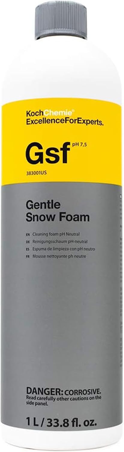 Gentle Snow Foam Car Wash Soap, pH-Neutral, 33.8 fl oz