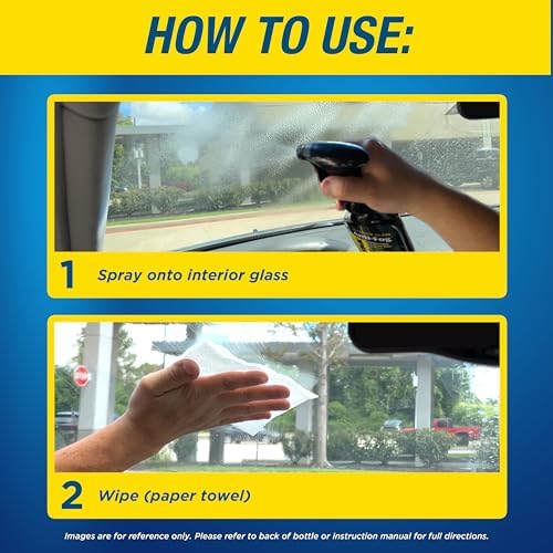 Rain-X 630046 Interior Glass Anti-Fog, 12 oz. - Prevents Fogging of Interior Glass and Mirrors, Usable on Both Automobiles and Marine Vehicles