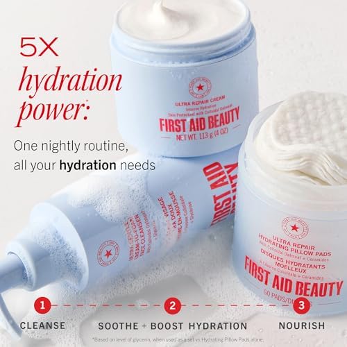 First Aid Beauty Ultra Gentle Cream-to-Foam Cleanser