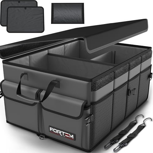 Trunk Organizer - Foldable Car Organizer & Storage for SUVs & Trucks