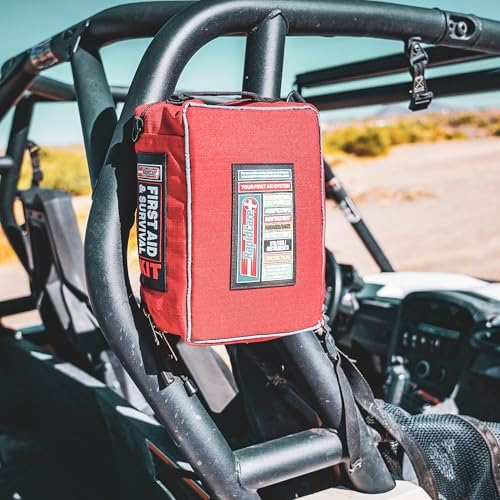 First Aid Kit – 300+ Piece Emergency Medical Kit with Bonus 95-Piece Travel Pack – Outdoor, Workplace, and Home Use – Color Coded & Labeled for Quick Access