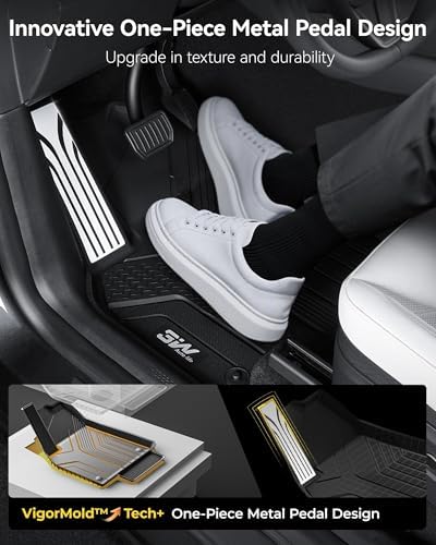 Tesla New Model Y Juniper 2025 2026 2027 Floor Mats, Not for Standard