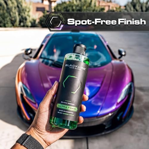 Car Shampoo for Foam Cannon, Ceramic Safe - 16oz Green Apple
