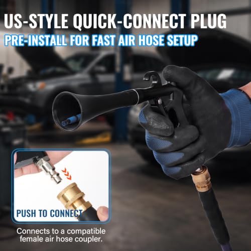 Car Cleaning Gun, Air Nozzle Blower Gun for Car Interior Detailing