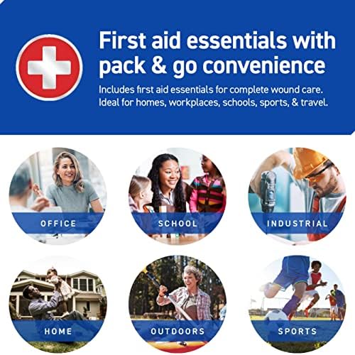 First Aid Kit All Purpose, Everyday Essentials, 300 Pieces