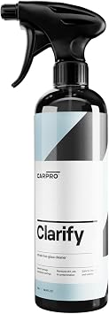 CARPRO Clarify Streak Free Car Window Cleaner Removes Oils, Fingerprints & Dirt - Safe to Use on Ceramic Coatings, Inter