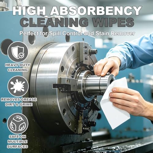 9" x 9" Durable & Absorbent Cleanroom Wipe (150 Pcs, 140GSM)