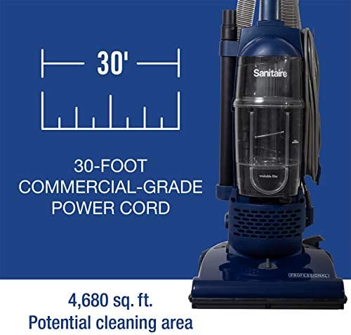 Professional Bagless Upright Commercial Vacuum with Tools, SL4410A