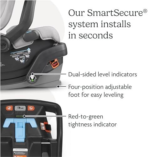 UPPAbaby Extra Mesa Car Seat Base - Fits Mesa, V2 & V3 Infant Car Seats