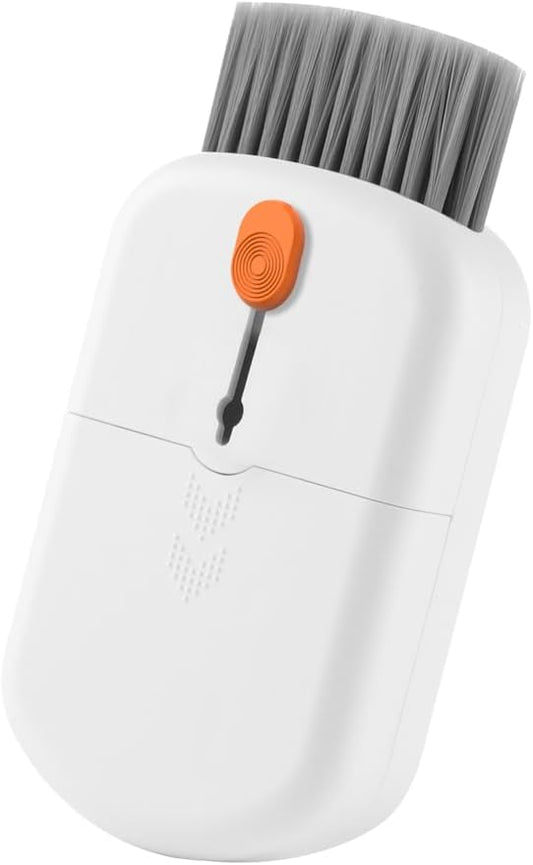10-in-1 Computer Cleaning Kit, Keyboard Cleaning Kit with Retractable Brush, Keycap Puller, Screen Cleaner for Laptop, PC, MacBook, iPhone, AirPods, Camera Lens
