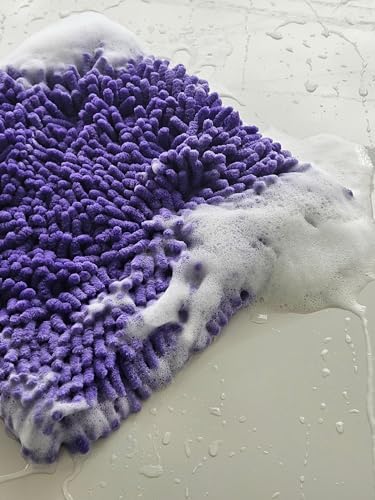 Gliptone Professional Car Care Softouch Precision Clenz Neutral pH Microfiber Wash Pad (Purple)