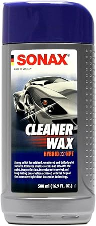 SONAX (202241-755 Hybrid NPT Paint Cleaner/Cleaner Wax - 16.9 fl. oz.