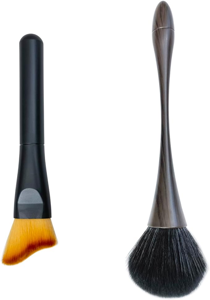 2 Pack Exquisite Dusting Brush Kit, Dust Brushes, Car Detailing Brush, Feather Duster Brush for Models, Craf, Collectibles,Computers, Digital Devices, Car Interior, Musical Instruments
