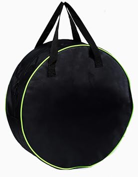 Round Cable Organizer Bag - Heavy Duty Water Resistant Cable Management Storage Bag - Perfect for Jumper Cables, RV Sewe