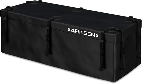 ARKSEN Waterproof Hitch Cargo Carrier Bag for 20" x 60" Baskets, 15 Cubic Feet Large Capacity Luggage Storage (58" L x 1