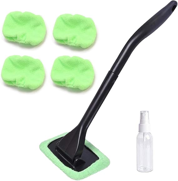 Car Window Cleaner, Windshield Cleaning Tool Auto Glass Cleaner Wiper Cars Interior Exterior Window Glass Cleaning Tool,